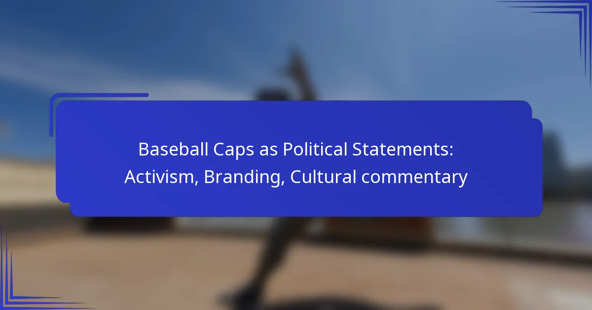Baseballcaps als Politieke Verklaringen: Activisme, Branding, Culturele Commentaar